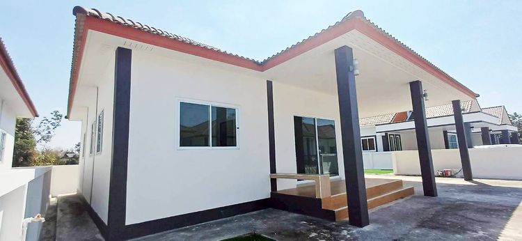 ภาพแบบบ้าน-มารวย752-7 ปั้นหยาธรรมดา [ Ordinary Hip Roof ]