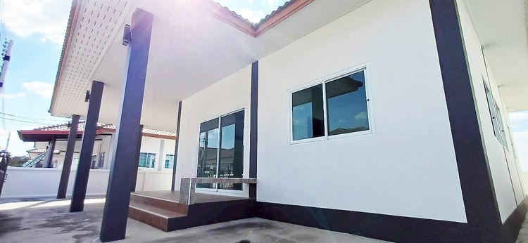 ภาพแบบบ้าน-มารวย752-1 ปั้นหยาธรรมดา [ Ordinary Hip Roof ]