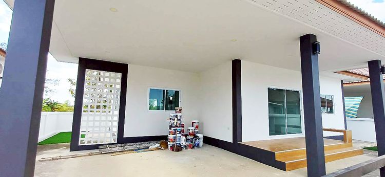 ภาพแบบบ้าน-มารวย752-3 ปั้นหยาธรรมดา [ Ordinary Hip Roof ]