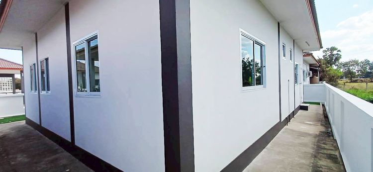 ภาพแบบบ้าน-มารวย752-3 ปั้นหยาธรรมดา [ Ordinary Hip Roof ]