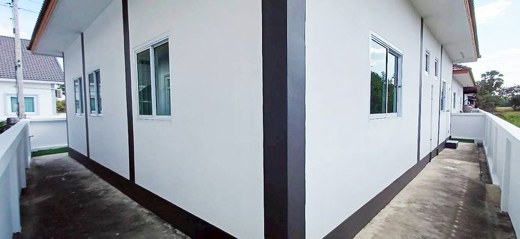 ภาพแบบบ้าน-มารวย752-1 ปั้นหยาธรรมดา [ Ordinary Hip Roof ]