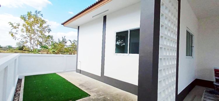 ภาพแบบบ้าน-มารวย752-3 ปั้นหยาธรรมดา [ Ordinary Hip Roof ]