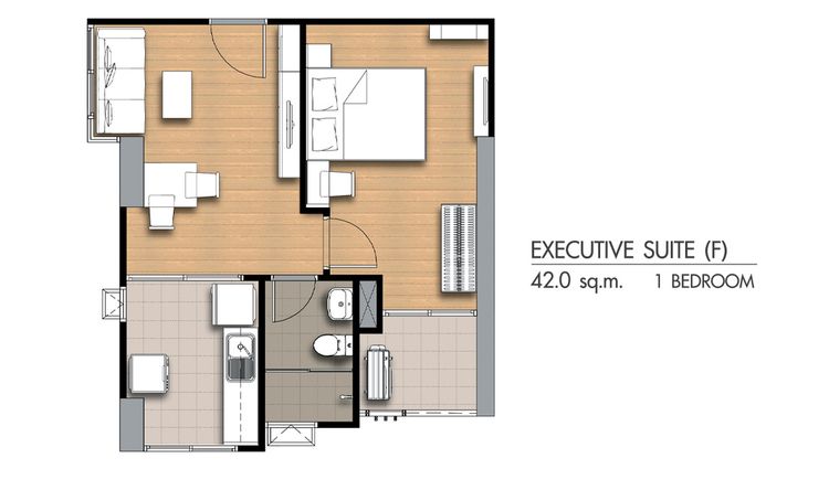 ภาพแบบบ้าน-1 Bedroom