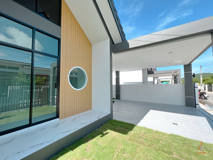 ภาพแบบบ้าน-บ้านเดี่ยว ชั้นเดียว