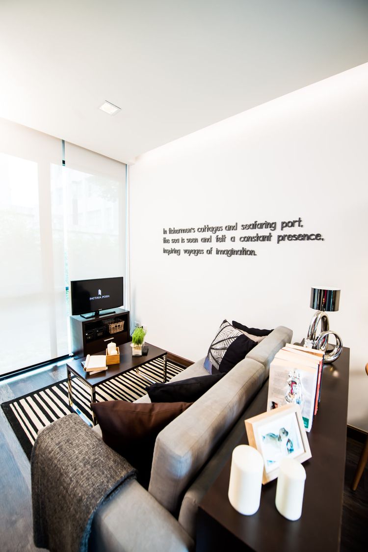 ภาพแบบบ้าน-1 ห้องนอน 1 ห้องน้ำ 1 ห้องรับแขก