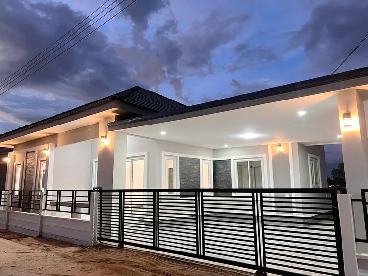 ภาพแบบบ้าน-บ้านชั้นเดียว