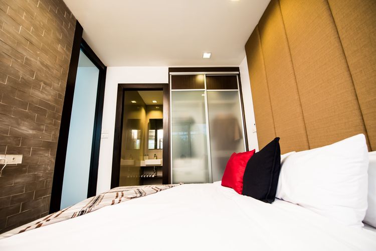 ภาพแบบบ้าน-1 ห้องนอน 1 ห้องน้ำ 1 ห้องรับแขก