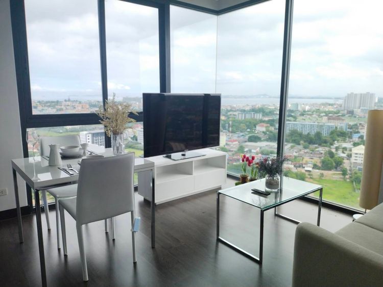 ภาพแบบบ้าน-1 ห้องนอน 1 ห้องน้ำ 1 ห้องรับแขก