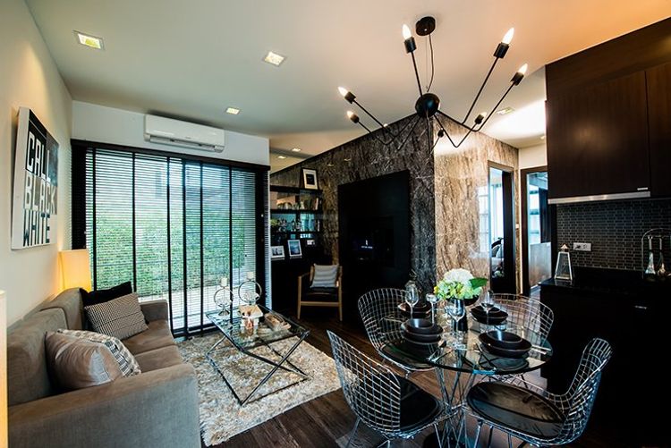 ภาพแบบบ้าน-2 ห้องนอน 2 ห้องน้ำ 1 ห้องรับแขก