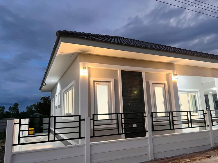 ภาพแบบบ้าน-บ้านชั้นเดียว