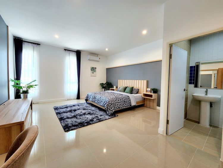 ภาพแบบบ้าน-ทาวน์โฮมสองชั้น