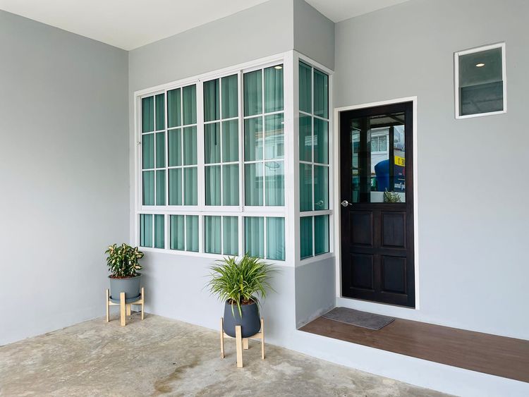 ภาพแบบบ้าน-ทาวน์โฮมสองชั้น