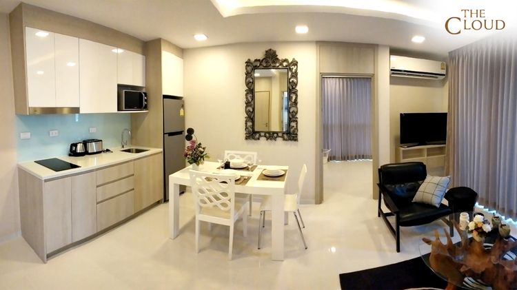 ภาพแบบบ้าน-เดอะ คลาวด์ – คอนโดสำหรับขาย 2 ห้องนอน (2BR / SALE)