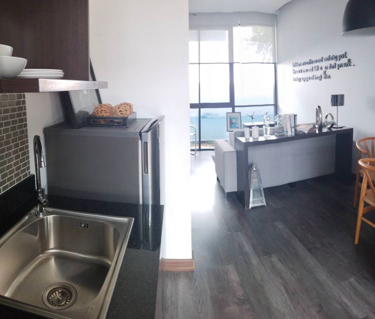 ภาพแบบบ้าน-1 ห้องนอน 1 ห้องน้ำ 1 ห้องรับแขก