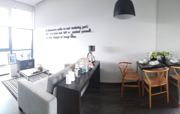 ภาพแบบบ้าน-1 ห้องนอน 1 ห้องน้ำ 1 ห้องรับแขก