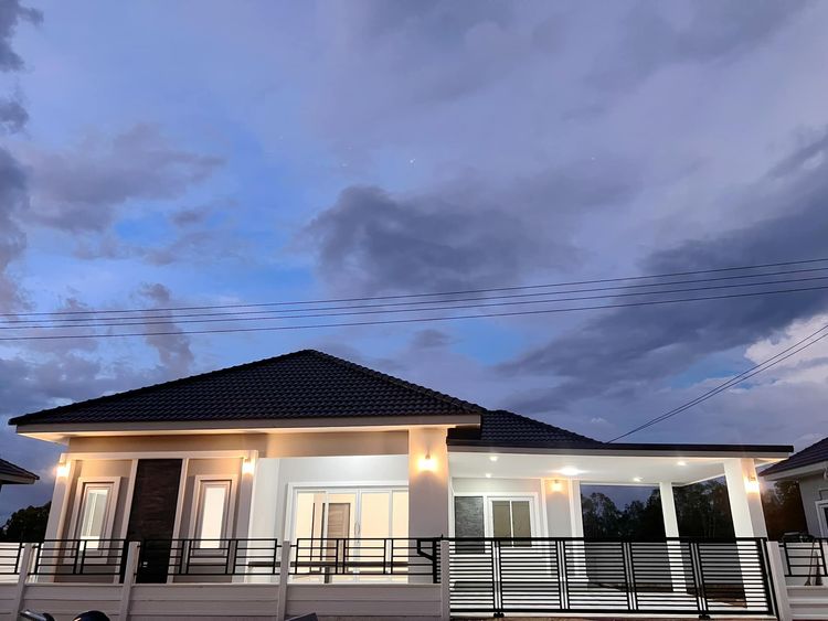 ภาพแบบบ้าน-บ้านชั้นเดียว