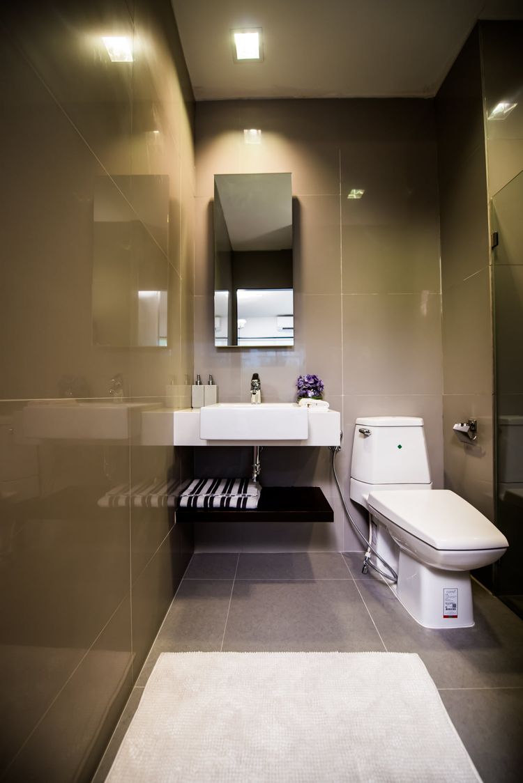 ภาพแบบบ้าน-1 ห้องนอน 1 ห้องน้ำ 1 ห้องรับแขก