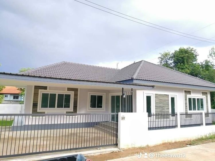 ภาพแบบบ้าน-บ้านเดี่ยว ชั้นเดียว