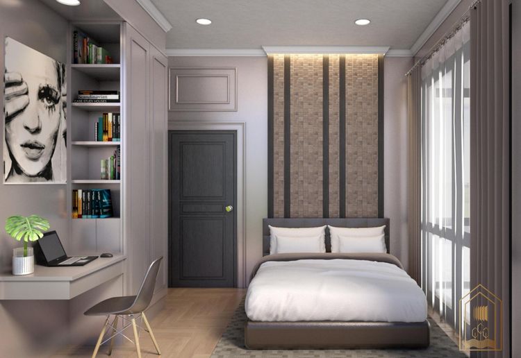 ภาพแบบบ้าน-บ้านเดี่ยวสองชั้น