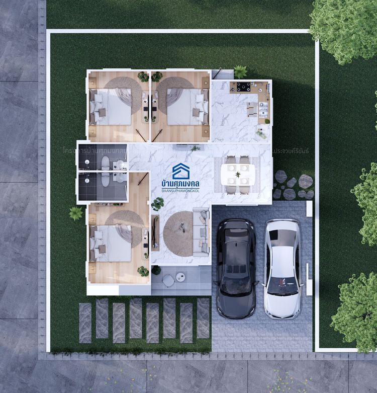 ภาพแบบบ้าน-บ้าน้เดี่ยวสไตล์นอร์ดิก