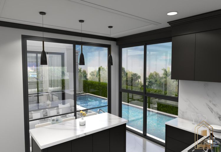 ภาพแบบบ้าน-บ้านเดี่ยวสองชั้น