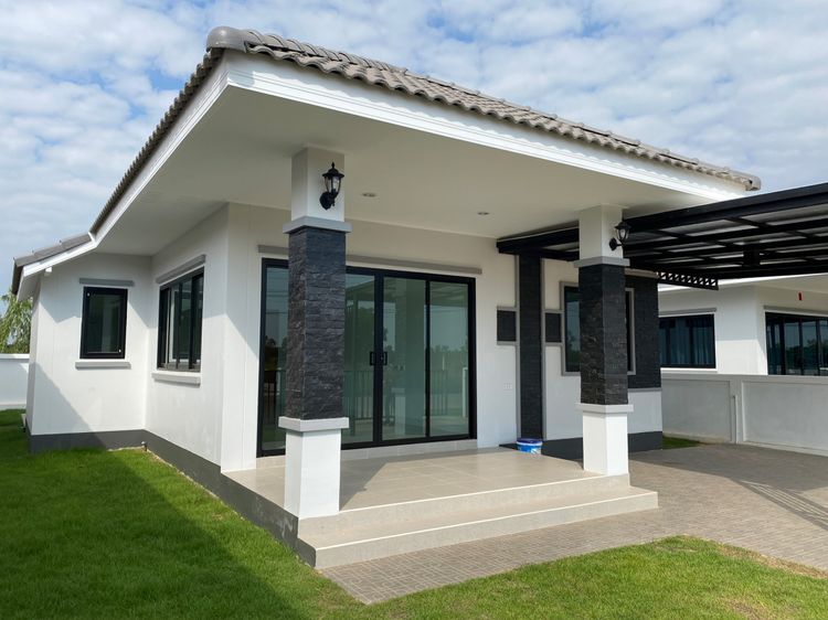 ภาพแบบบ้าน-บ้านเดี่ยว ชั้นเดียว