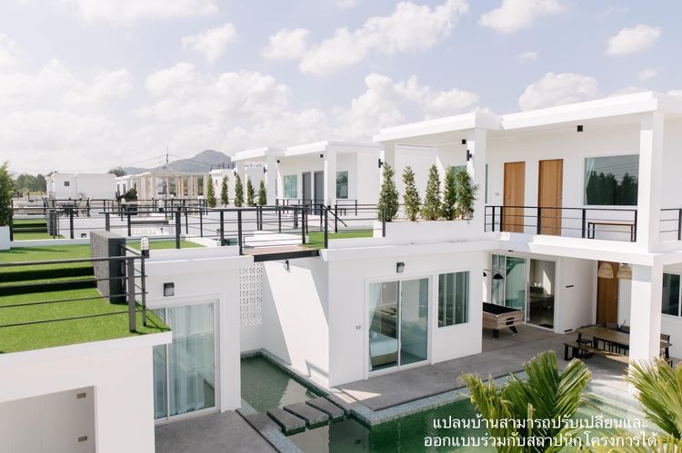 ภาพแบบบ้าน-บ้านพูลวิลล่า