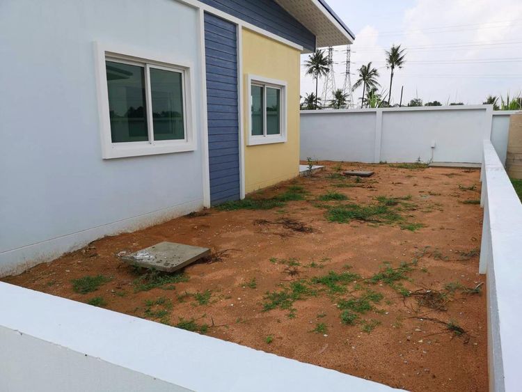 ภาพแบบบ้าน-บ้านแฝดชั้นเดียว