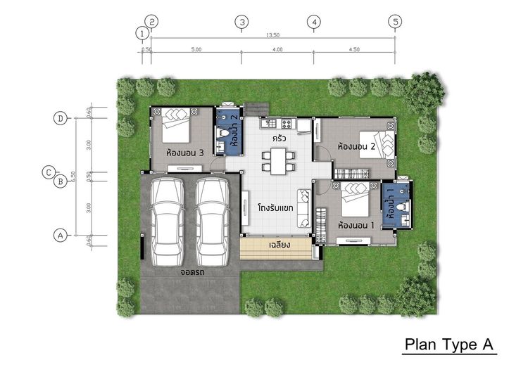 ภาพแบบบ้าน-Type A