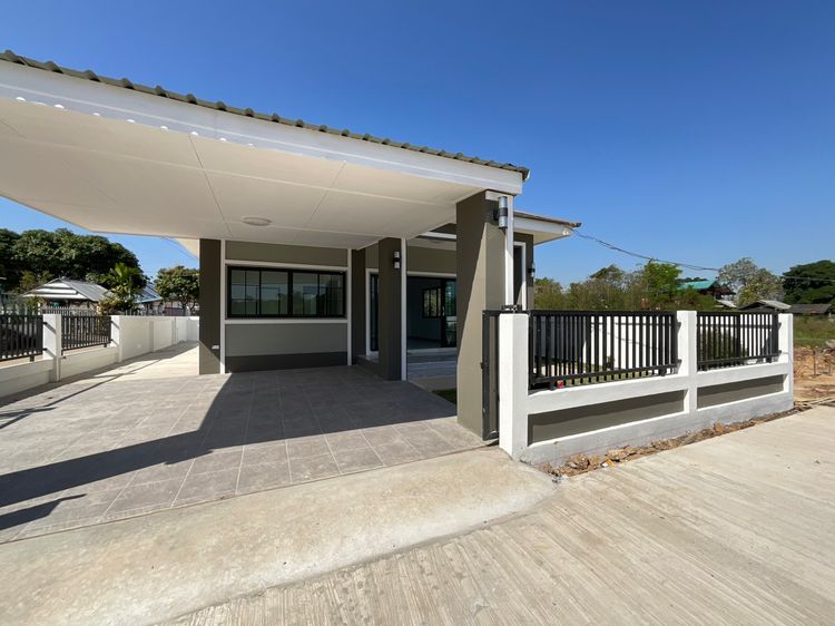 ภาพแบบบ้าน-บ้านเดี่ยว ชั้นเดียว