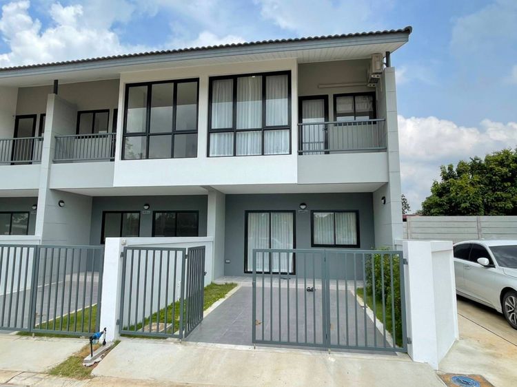 ภาพแบบบ้าน-ทาวโฮมสองชั้น