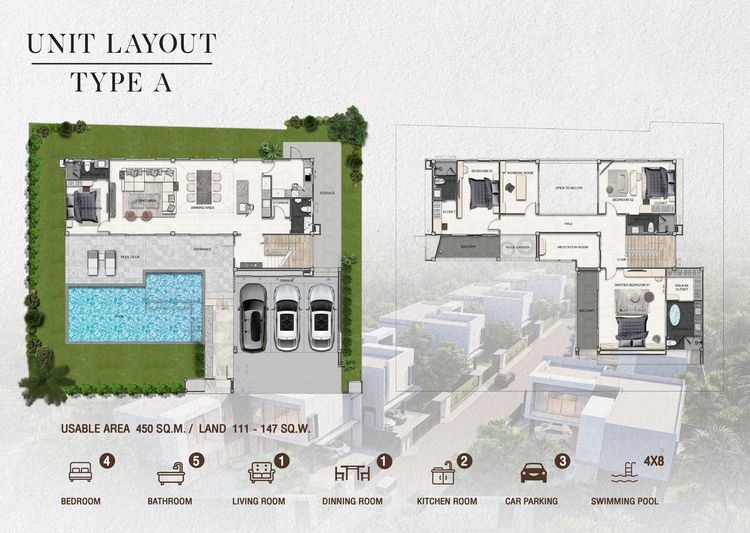 ภาพแบบบ้าน-Type A