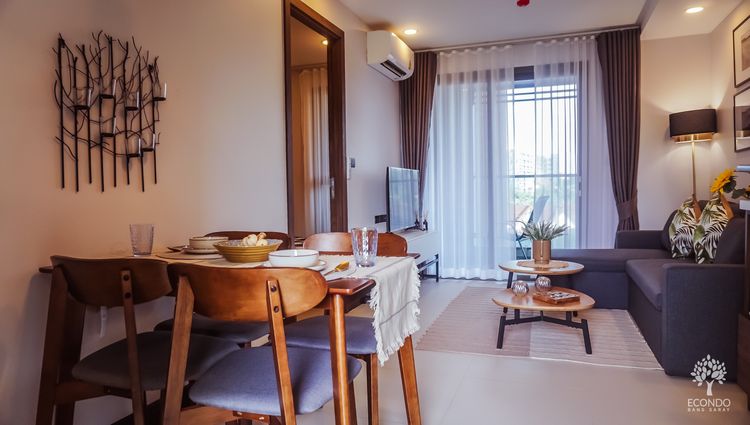 ภาพแบบบ้าน-อีคอนโด บางเสร่