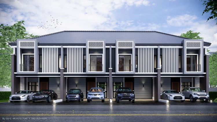ภาพแบบบ้าน-ทาวน์โฮม 2 ชั้น