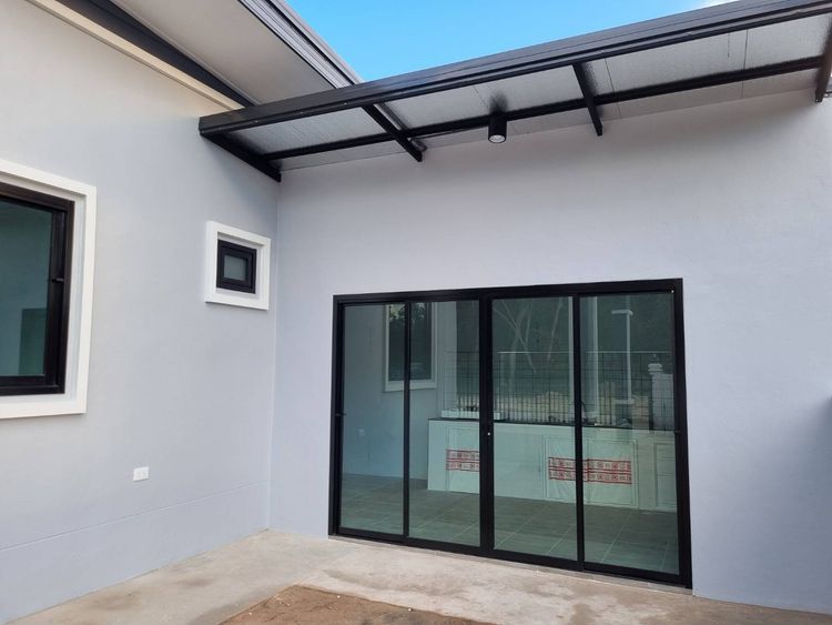 ภาพแบบบ้าน-บ้านเดี่ยวก่อนถึง ม.อุบลฯ บ้านสั่งสร้างคุณภาพบ้านโครงการ 1แปลงสุดท้าย