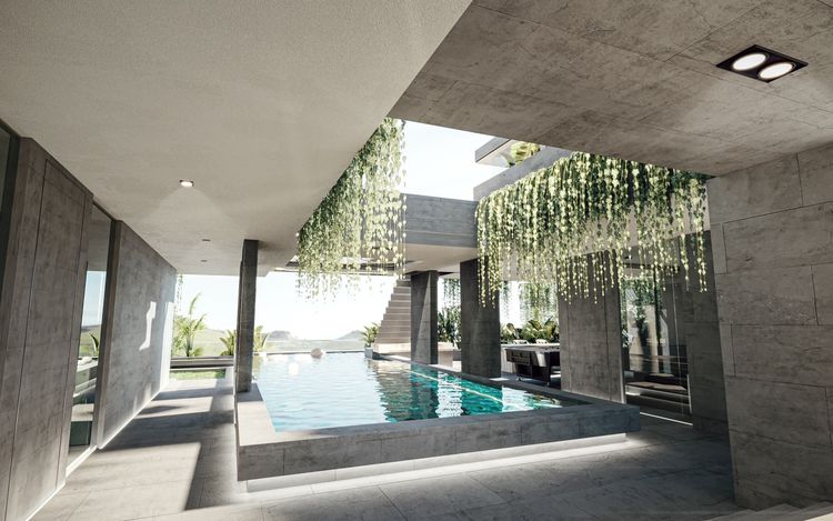 ภาพแบบบ้าน-บ้านพูลวิลล่า