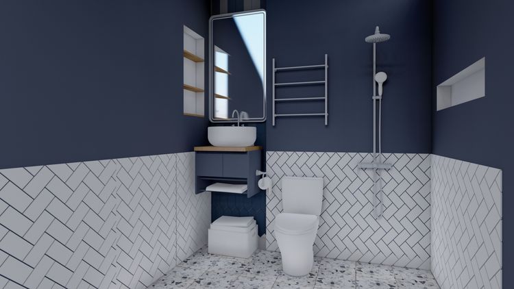 ภาพแบบบ้าน-บ้านเดี่ยว 2 ชั้น