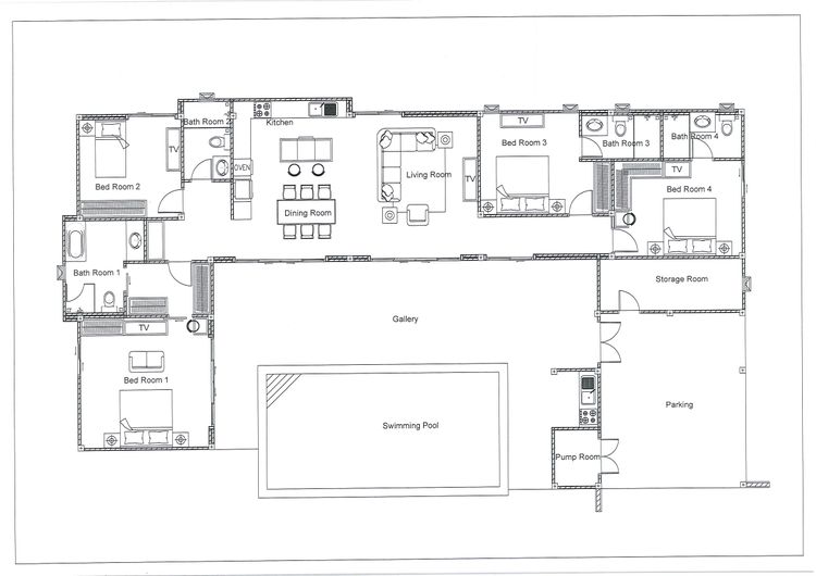 ภาพแบบบ้าน-Luxury pool villa plot no.30