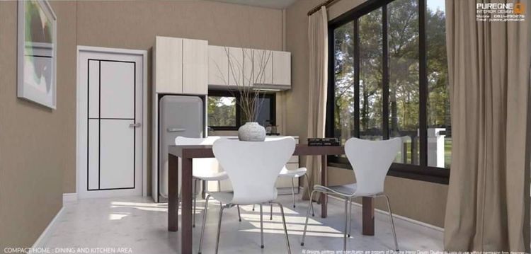 ภาพแบบบ้าน-บ้านสวนสวย