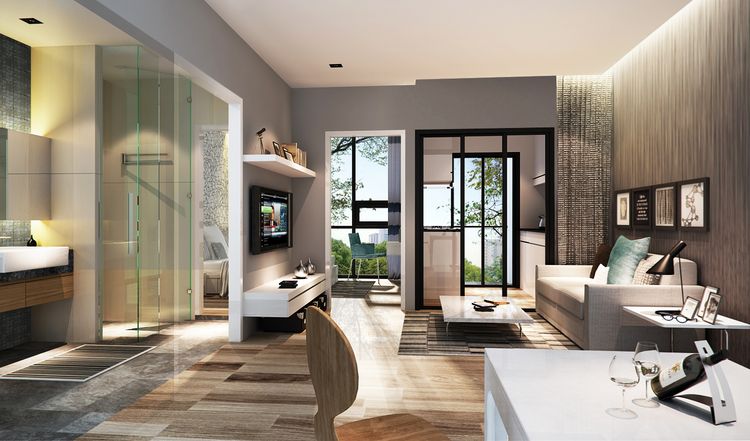 ภาพแบบบ้าน-คอนโดมิเนียม ตึก B / C