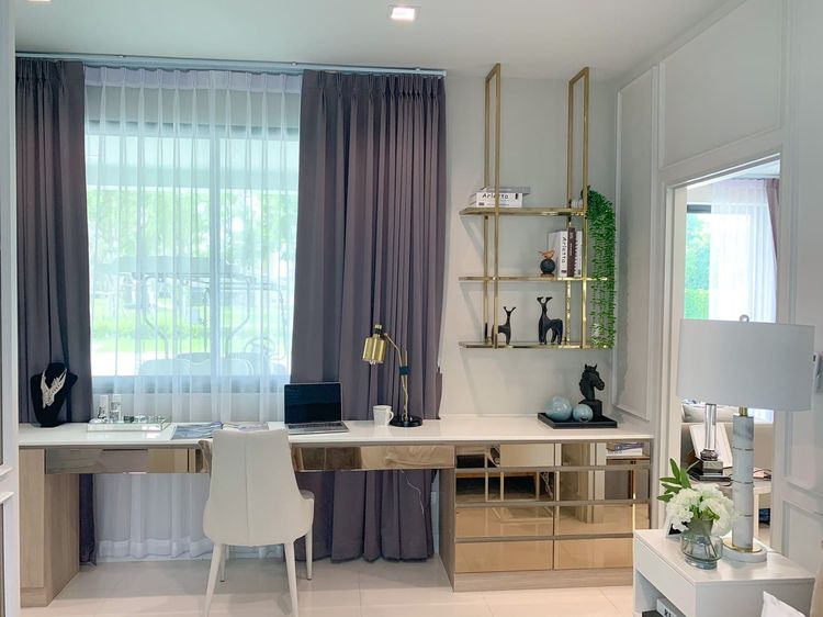 ภาพแบบบ้าน-บ้านแฝด 1 ชั้น (Type L)