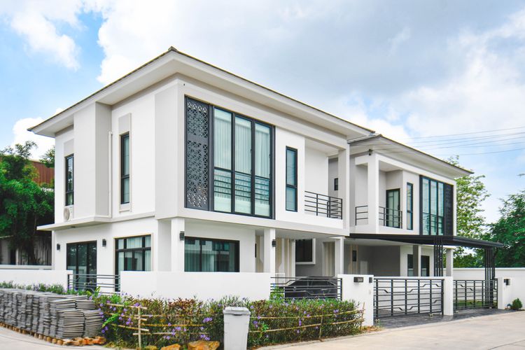 ภาพแบบบ้าน-บ้านแฝด