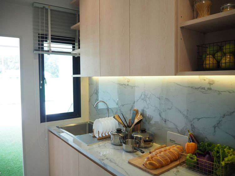 ภาพแบบบ้าน-บ้านแฝด 1 ชั้น (Type S)