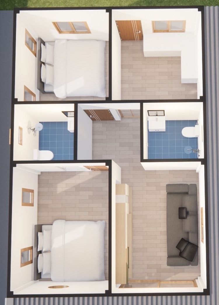 ภาพแบบบ้าน-Homey Garden