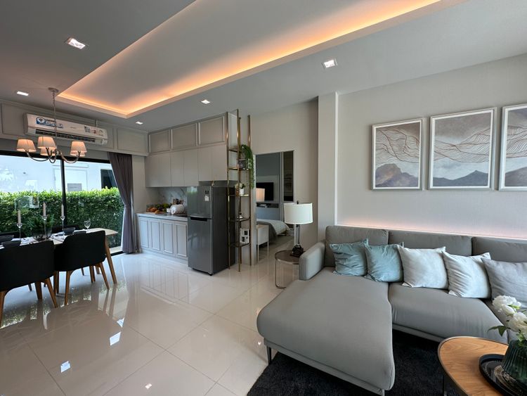 ภาพแบบบ้าน-บ้านแฝด 1 ชั้น (Type L)