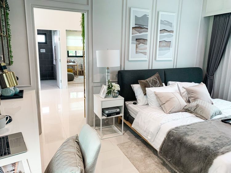 ภาพแบบบ้าน-บ้านแฝด 1 ชั้น (Type L)