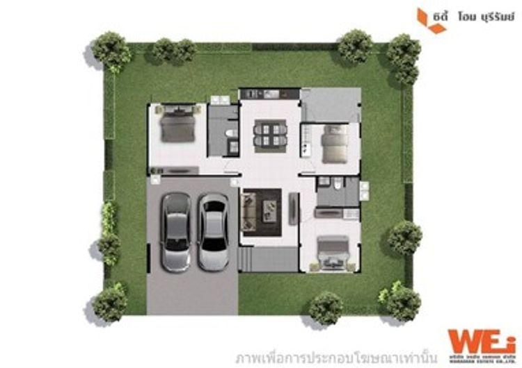 ภาพแบบบ้าน-โมเดิร์น ทรอปปิคอล Tropical Modern A