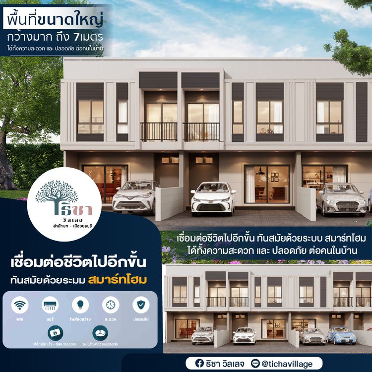 ภาพแบบบ้าน-ทาวน์โฮม พรีเมี่ยม
