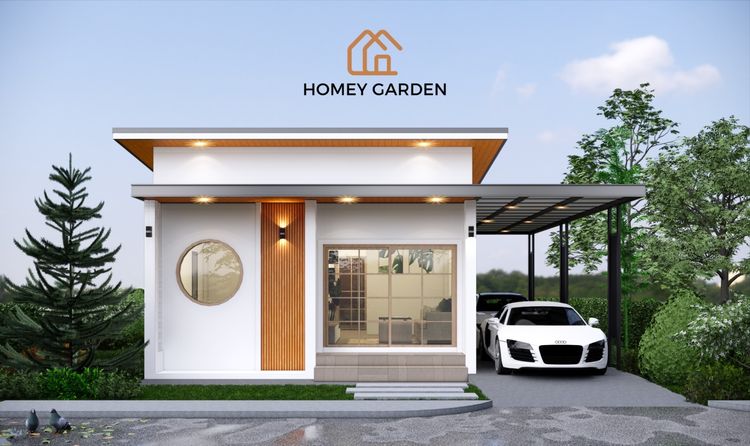 ภาพแบบบ้าน-Homey Garden