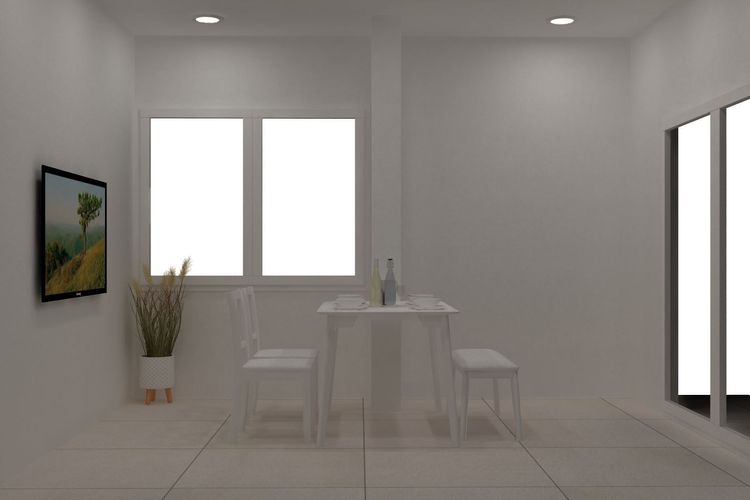 ภาพแบบบ้าน-บ้านเดี่ยว ชั้นเดียว